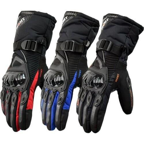 Motorcycle Winter Warm Gloves 100% Waterproof Windproof Touch Screen Motorcycle Gloves