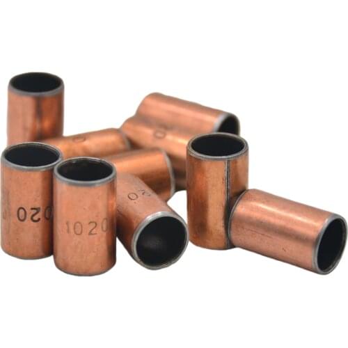 Set Of 10 Durable Alloy Ball Bearing Bushing Copper For Mechanical Hardware