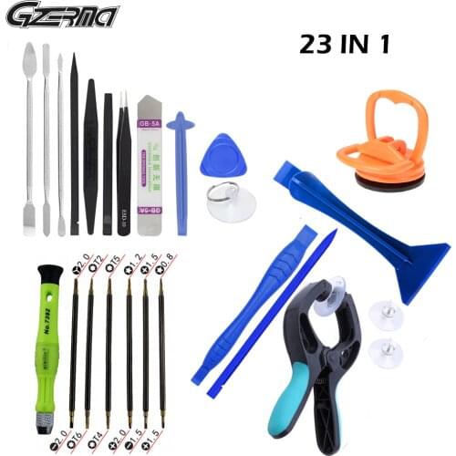 23 IN 1 Multi-type Precision Screwdriver Repair Tools Mobile Phone Opening LCD Screen Plier Crowbar Hand Tools Set For iPhone