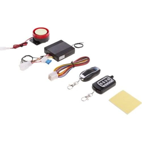 Motorcycle Bike Anti-theft Alarm Security System Remote Control Start