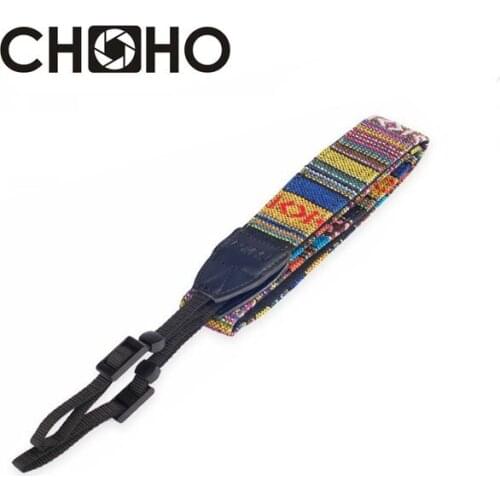 Camera Shoulder Strap Universal Adjustable Cotton Leather Neck Belt Weave Holder For Canon Sony Nikon DSLR Accessories Part