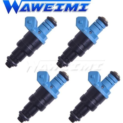 WAWEIMI 4 Pieces Petrol Fuel Injector Nozzle OE 06B133551L For V W Passat 3B AUDI A4 B5 1.6 74KW AHL 06B133551 06B133551C