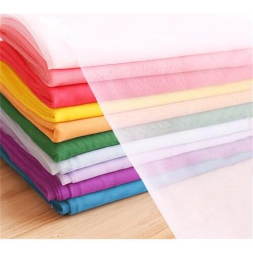 10 Yards 30a Soft Encrypted Tulle Fabric Diy Craft Princess Dress Mosquito Net Curtain Wedding Decorations Baby Show Tutu Skirt