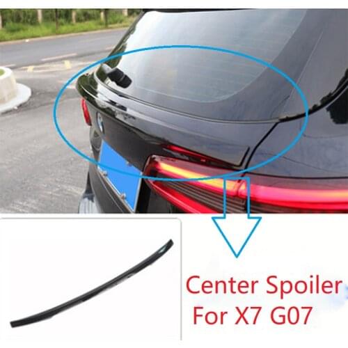 Carbon Fiber Rear Center Trunk Spoiler For BMW X7 G07 Wing Auto Parts Body Kits