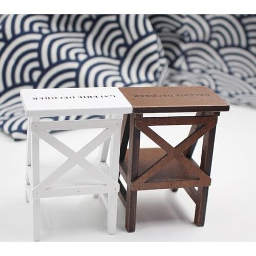 1PC Creative European Style Ancient Old Wooden Ornaments Home Furnishing Decorative Photo Props Chair Home Decoration MM 002