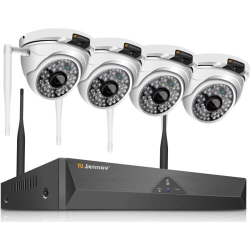 Einnov HD 1080P 3MP Wireless Outdoor Home Security Camera System 5MP 8CH NVR Wifi CCTV Set Dome Video Surveillance kits IP Cam