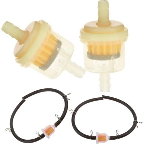 4pcs Gas Fuel Filter Hose Tube Line Set for 47cc 49cc Scooter ATV Quad Motorcycle Parts