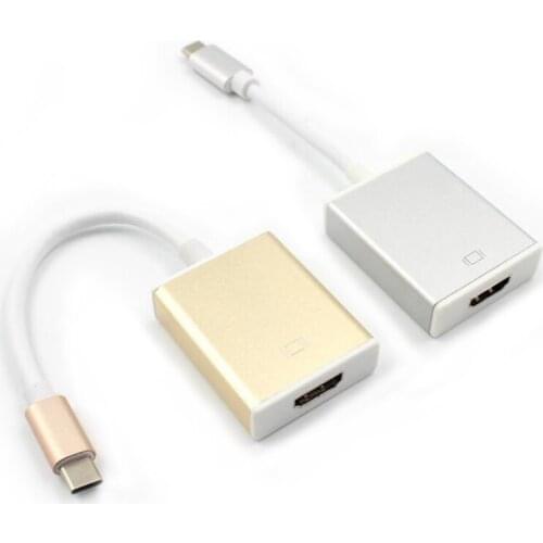 USB 3.1 Type C to HDMI Converter Adapter 4K 1080P HDTV USB-C Male to Female HDMI HUB Switch Cable for Macbook Samsung Huawei