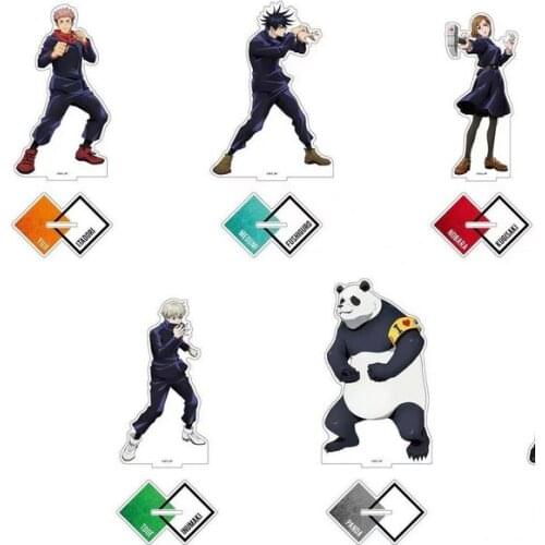 Anime Jujutsu Kaisen Itadori Yuji Ryomen Sukuna Acrylic Figure Stand Display Model Plate Table Decor Accessories Cosplay Gifts