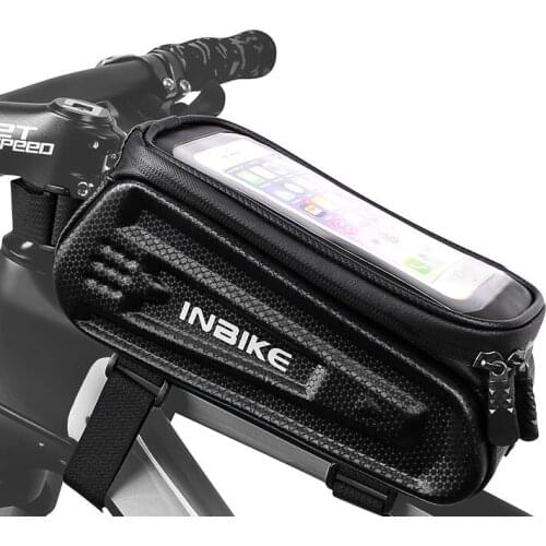 MTB bike Cyling accessories 6.5in phone support Bag travel saddle bicycle goods tools front waterproof Case Touchscreen Bag men