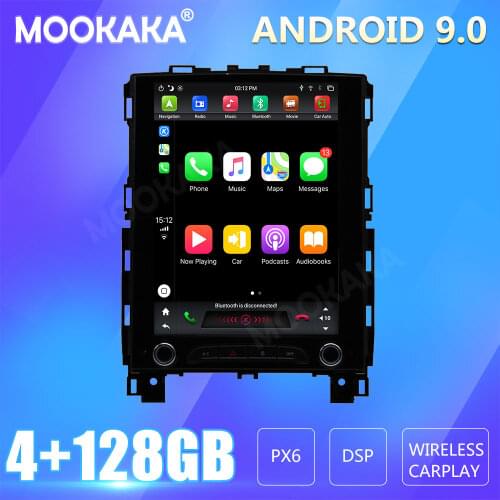 For Renault KOLEOS Tesla Screen Android Px6 Car Multimedia Stereo Player Carplay GPS Navigation Head Unit DVD