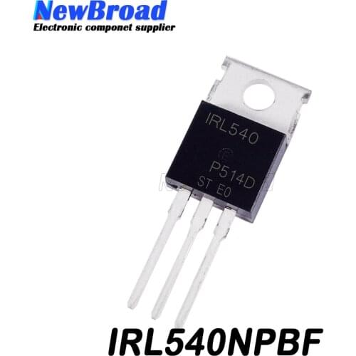 10pcs IRL540NPBF TO-220 IRL540 TO220 IRL540PBF IRL540N MOS pipe N-channel 100V 36A