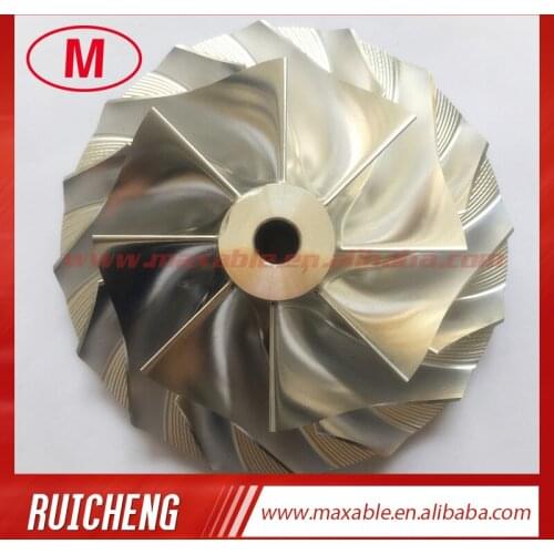 HE551/HX55 4035398/3526176 71.75/109.00mm 8+8 blades turbo billet/milling/aluminum 2618 compressor wheel for 4043320/4031457
