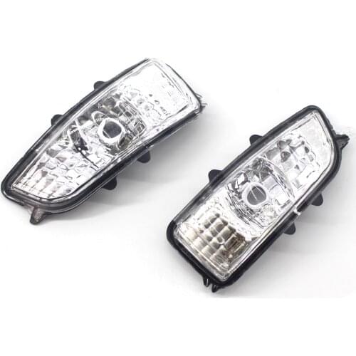 Left Right Side Fender Mirror Indicator Cover For Volvo S40 S60 S80 C30 C70 V50 V70 Turn Signal Light Lens 31111090 31111102