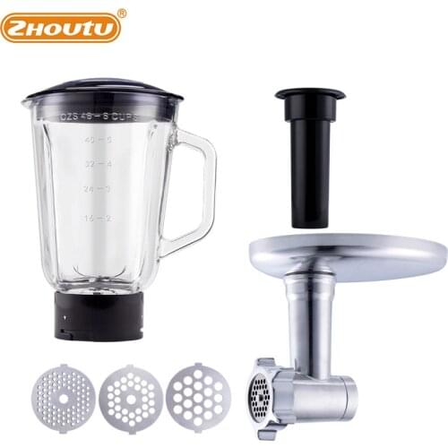 Mixer and kneading machine juicer component meat grinder multifunctional accessories area