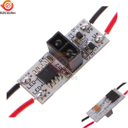 LP-1019 Module 5A 12V Body Sensor Detection Sensing Switch LED Strip Light Homeful IR Infrared Sensor Module Switch