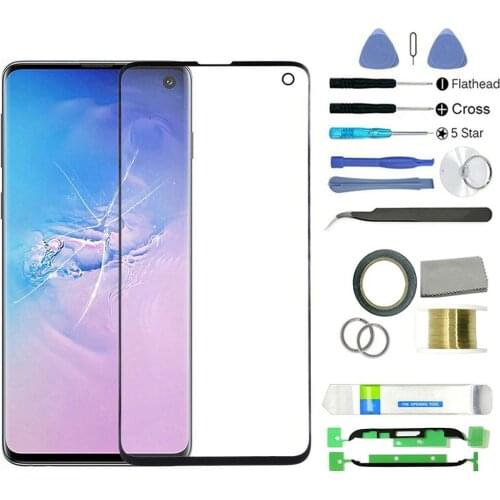 Outer Front Glass Lens Screen Replacement Repair Tools Kit for Samsung Galaxy S8/S10e/S10/S9