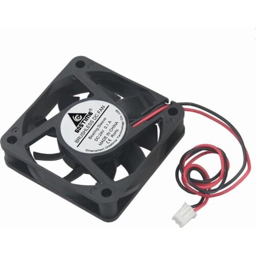Gdstime 5 Pcs 24V Brushless DC Cooling Fan 60mm x 15mm 6cm PC CPU Motor Cooler 60x60x15mm 6015