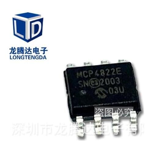 Xinyuan Original 2pcs/lot MCP4822 MCP4822-E/SN SOP8 Digital to analog converter MIC Singlechip SMD IC