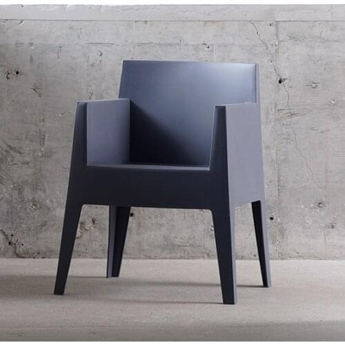 Popular Living Room Furniture Modern Design loft Plastic PP UV outdoor sofa Chair Stack cafe waiting Office meeting garden Chair