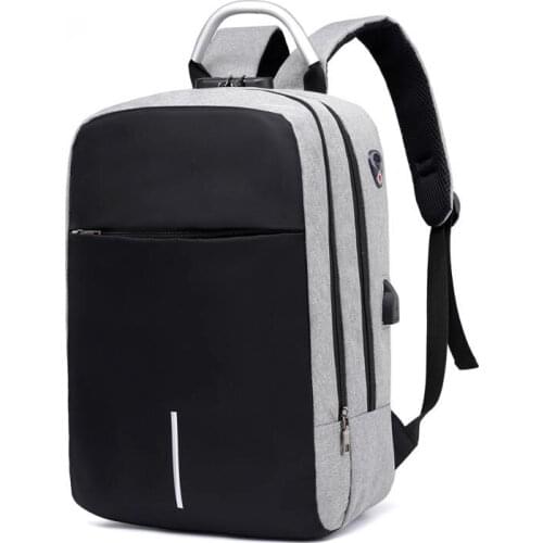 Men Multifunction Anti Theft Backpack 15.6" Inch Laptop Usb Charging Backpacks Waterproof Schoolbag Business Travel Bags