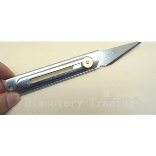 Made in Japan Original CK-2 hobby knife with 2pcs CKB-2 blades full metal Olfa Ck-2 Stainless Steel Blade Strength Gardening Kni