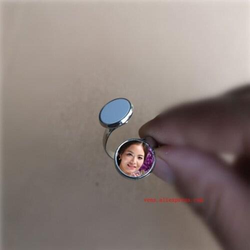 Sublimation rings fashion copper ring jewelry heat transfer printing DIY consumable 12MM 20pieces/lot