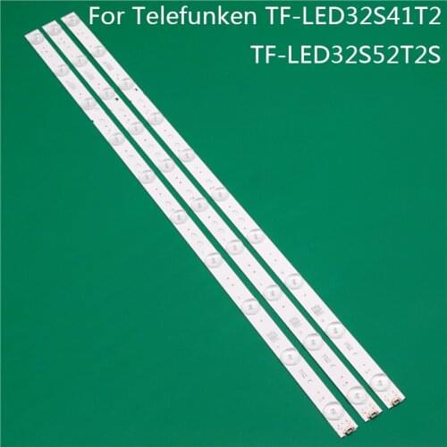 Brand New 10 LED 635mm LED TV Illumination For Telefunken TF-LED32S41T2 TF-LED32S52T2S 32" LED Bar Backlight Strip Line Rulers