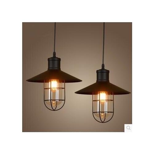 LED Light balcony corridor restaurant study bedroom single head pendant light restoring ancient ways 110V-220V Including bulb