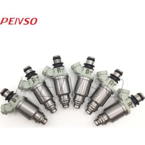 6x 195500-5670 MD308861 fuel injector for MITSUBISHI MONTERO 1995-1996 3.0L