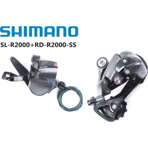SHIMANO CLARIS R2000 RAPIDFIRE PLUS SL-R2000 Right Shift Lever 8s RD-R2000 SS GS Rear Derailleur For Road Bike Bicycl Part