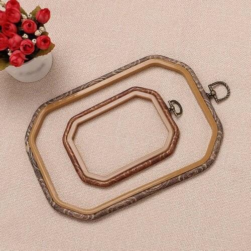 1 Pcs Wood Frame Supporting Wall Stretching Sewing Tools Accessory Retro Imitation Embroidered Frame Long Square