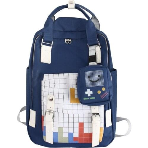 36*27cm Oxford Cloth Kids Backpack Wear-resistant and Waterproof Childrens School Bag Schoolbags for Middle School Students