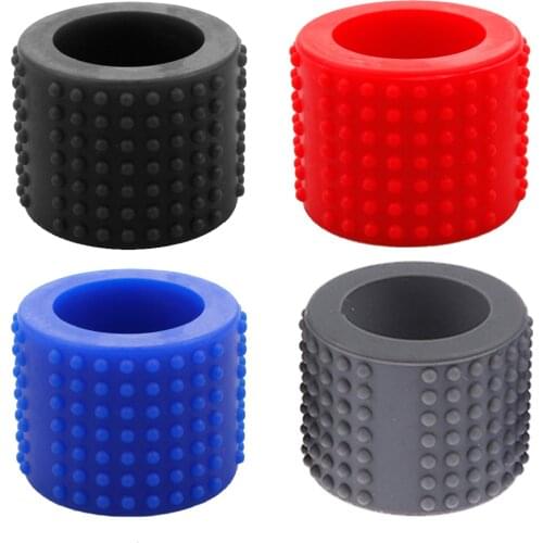 4PCS Silicone Skid Resistance Tattoo Grip Cover For Permanent Tattoo Pen Handler Holder Wrap Protect Accessories Tools Supply