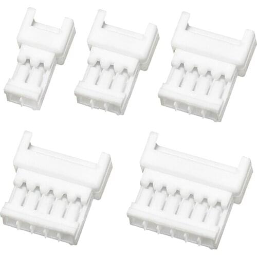 50pcs/lot NEW Original 1.25mm empty mating mating female shell crimping terminal reed 2p 3 4 5 6 7 8 9 10pin connector