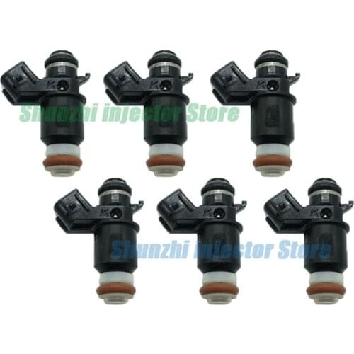 6pcs Fuel Injector Nozzle For Honda 2001-2014 GL1800 2002-2013 FSC600 16450-MCA-013 16450 MCA 013 16450MCA013