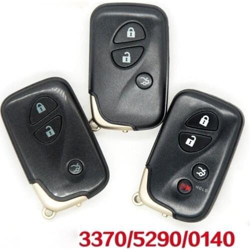 Car Keyless Smart Remote Key with 4D71 Chip 315Mhz for Lexus ES350 ES240 RX270 LS460 LS250 Car Intelligent Key 0140 3370 5290