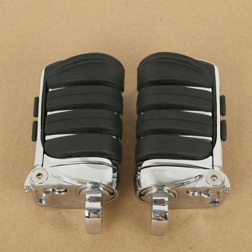 Motorcycle Chrome Switchblade Male Mount Foot Pegs For Harley Touring Road King Softail Dyna Sportster