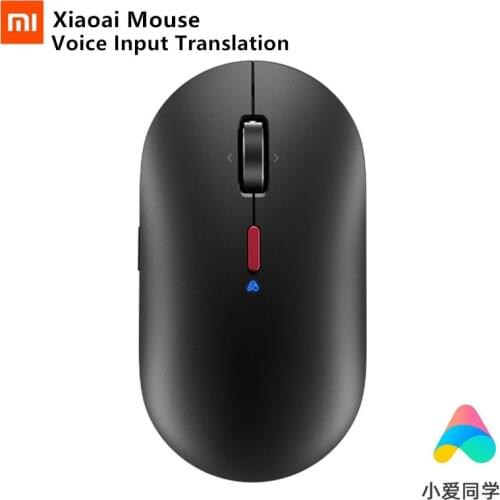 Xiaomi xiaoai Wireless Mouse Bluetooth Mouse Typc-C Rechargeable Mause Ergonomic 2.4Gh USB Voice input translation For Laptop PC