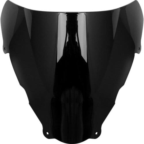 New Motorcycle Black ABS Double Bubble Windshield Fairing Windscreen Screen For Suzuki SV650 SV650S 1999 2000 2001 2002
