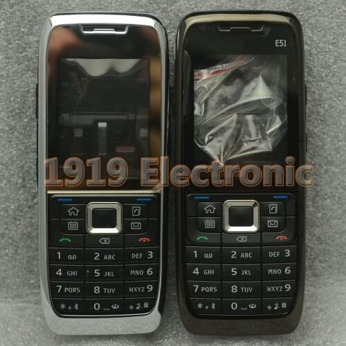 New Full Phone Housing Cover Case+English Or Russian Keypad For Nokia E51 + Tools