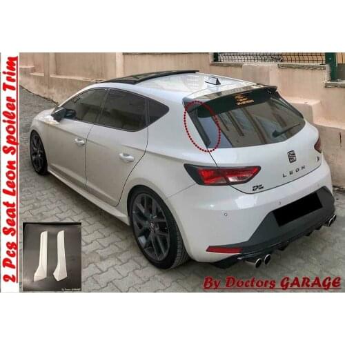 Seat Leon Mk3/Mk3.5 Window Trim Spoiler Side 2012 2013 2014 2015 2016 2017 2018 2019 Rear Wing Top Car-styling Auto Side Strip
