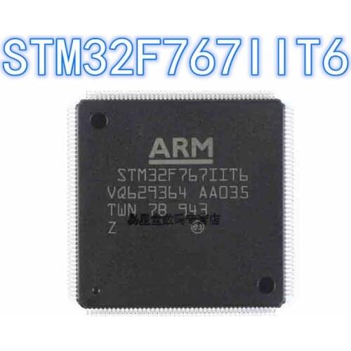 1PCS 100% new original authentic STM32F767IIT6 QFP-176 32F767IIT6 QFP176 32-bit microcontroller chip
