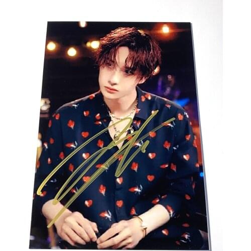 Sale hand signed Wang Yibo autographed photo Chen Qing Ling The Untamed 4*6 012021