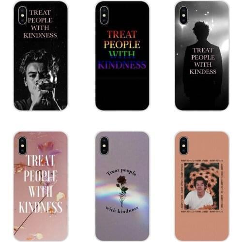 Silicone Cases Harry Styles Treat People With Kindness candy For Samsung Galaxy S2 S3 S4 S5 Mini S6 S7 Edge S8 S9 S10E Lite Plus