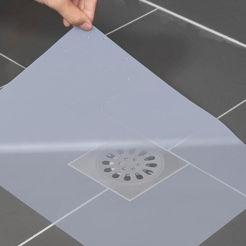 Silicone Bathroom Floor Drain Mat Pad Shower Accessories Silica Gel Home Deodorant Water Barrier Sewer Cover Pipe Deodorization