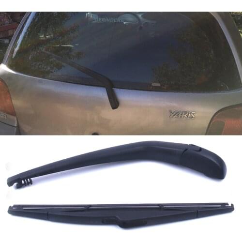 Car Windscreen Rear Window Wiper Arm + Blade For Toyota Yaris/Vitz 1999 to 2005