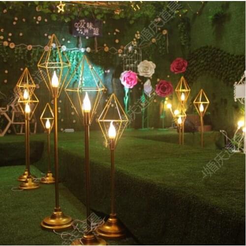 Wedding backdrop background stand wedding backdrop stage decoration backdrop with light walkway stand for wedding event senyu66