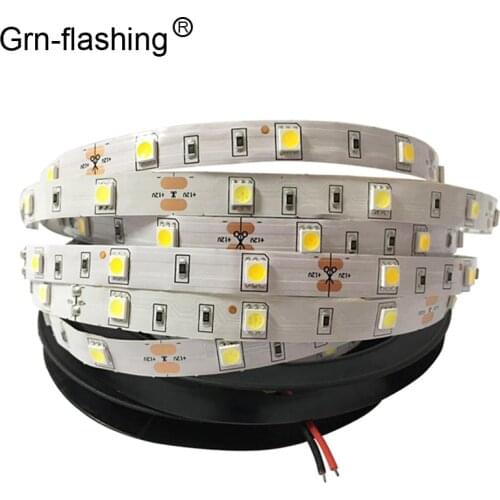 DC12V 5050 LED strip light 30 LED/M 5M/roll no-waterproof led flexible strip, RGB,White,Blue,Red,indoor decoartion lights