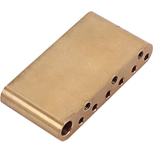 Universal Brass Tremolo Block For Fender Strat Stratocaster Guitar Replacement